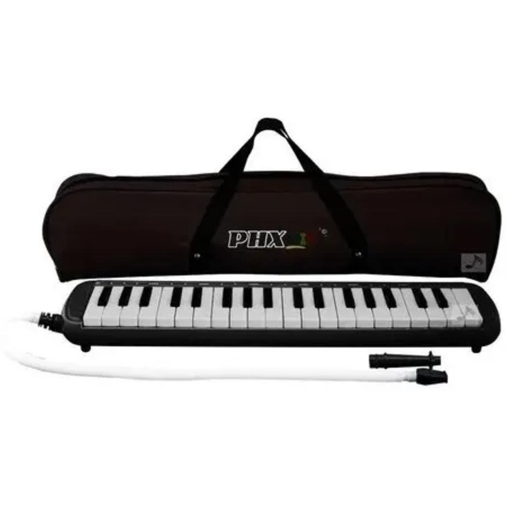 ESCALETA PHX 37 TECLAS C/CASE PRETO KQ-37 BK