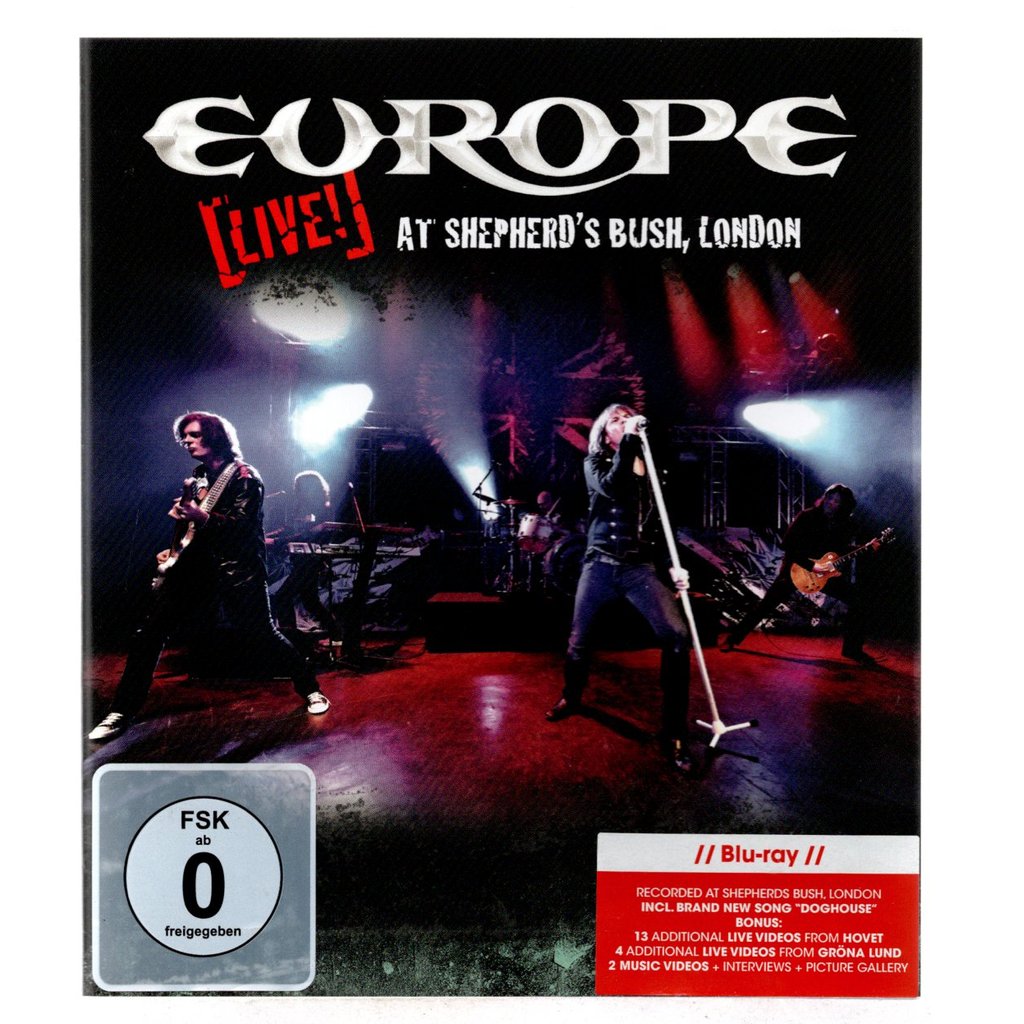 Blu-ray Europe - Live! At Shepherd's Bush, London