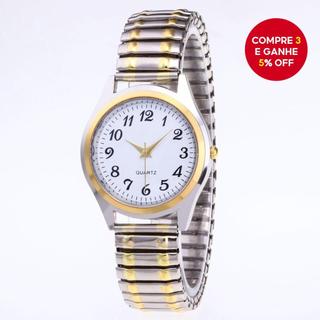 Relógio Com Pulseira De Aço Inoxidável Durável Phisticado , Presente De Feriado Para Mulh…