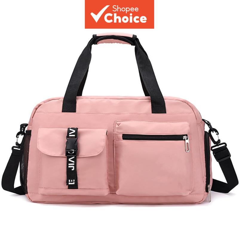 Bolsa de ginástica de viagem para dança Bolsa esportiva Bolsa de mão Bolso molhado Compartimento para sapatos Compras