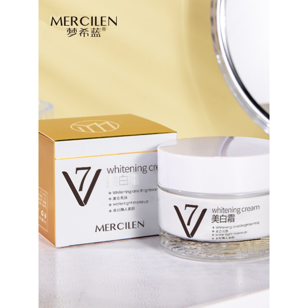 V7 creme clareador iluminando o tom da pele creme de beleza maquiagem Nude sem rosto creme corretivo de beleza de longa 