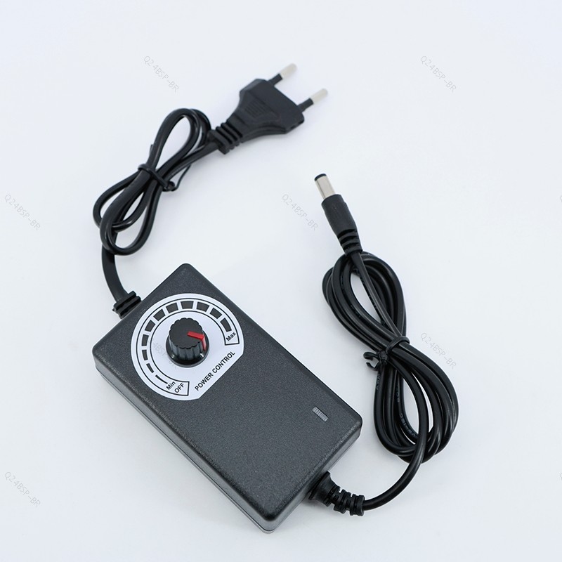 Adaptador De Fonte De Alimentação Ajustável Universal AC 220V Para DC 9V-24V 15V 18V 24V 1A 1000mA Plugue Ue BR24B