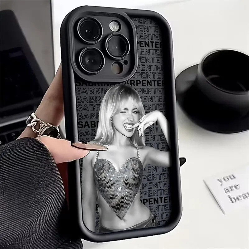 Capa De Telefone Para Sabrina Carpinteiro Samsung Galaxy A06 A26 A16 A06 A35 A55 A25 A05s A15 A54 A34 A36 A24 A14 4G 5G