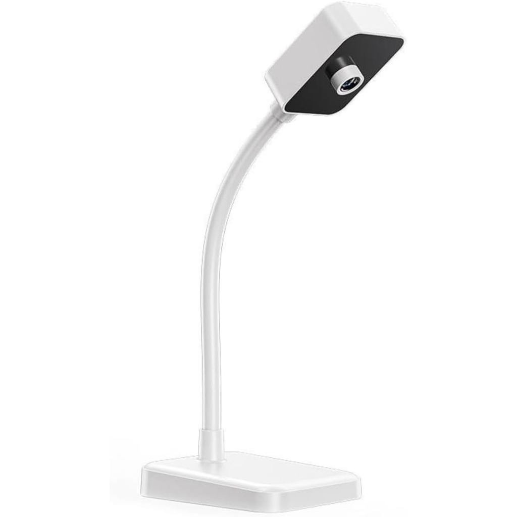 Câmera de Documentos/Webcam USB 1080P, Microfone Integrado, Compatível com Apresentações ao Vivo KMCQ