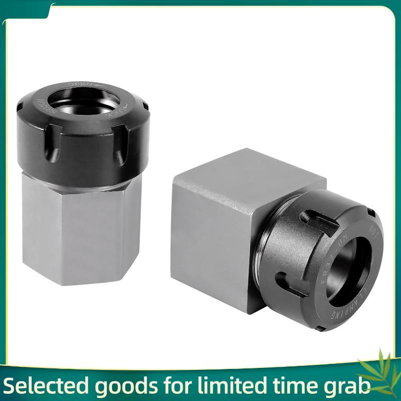 Conjunto De Blocos De Mandris De Pinça Jer32 Com 2 Suportes Quadrados E Sextavados Para Máquina De Gravação De Torno CNC