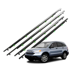 Jogo Pestanas Externas Kit 4 Portas Honda Cr-v 2007 A 2011