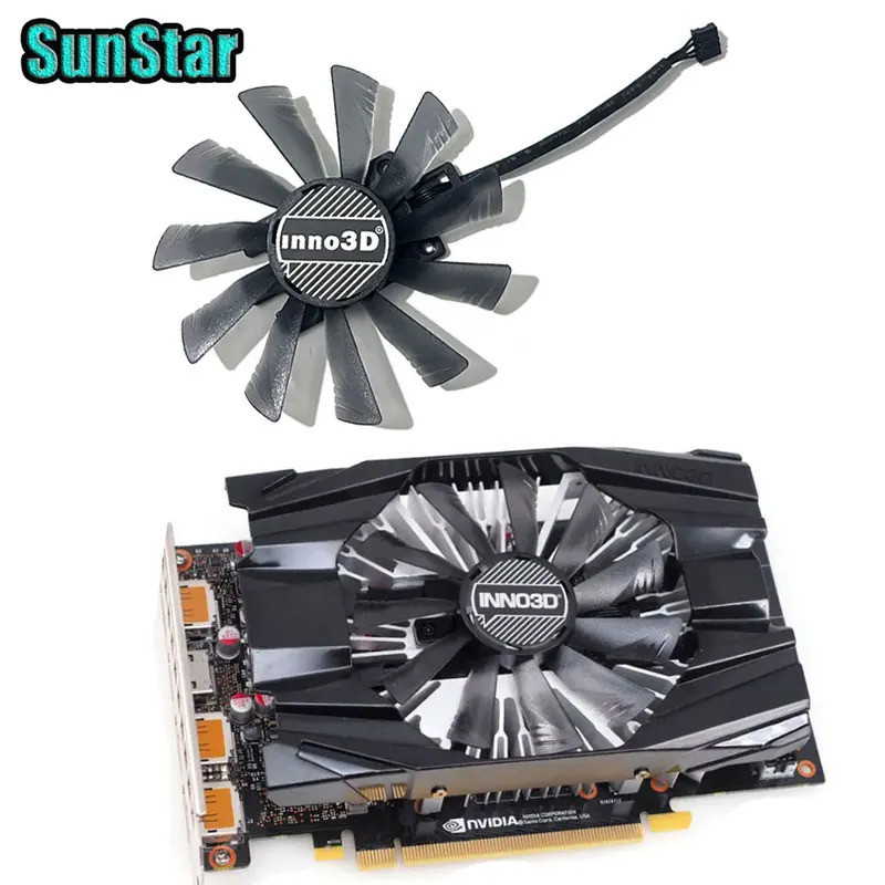 Novo CF-121015S 12910S 95MM 4PIN 0.35A Ventilador De Refrigeração Da Placa De Vídeo , Para Inno3d GTX 1060 1060S 1060TI
