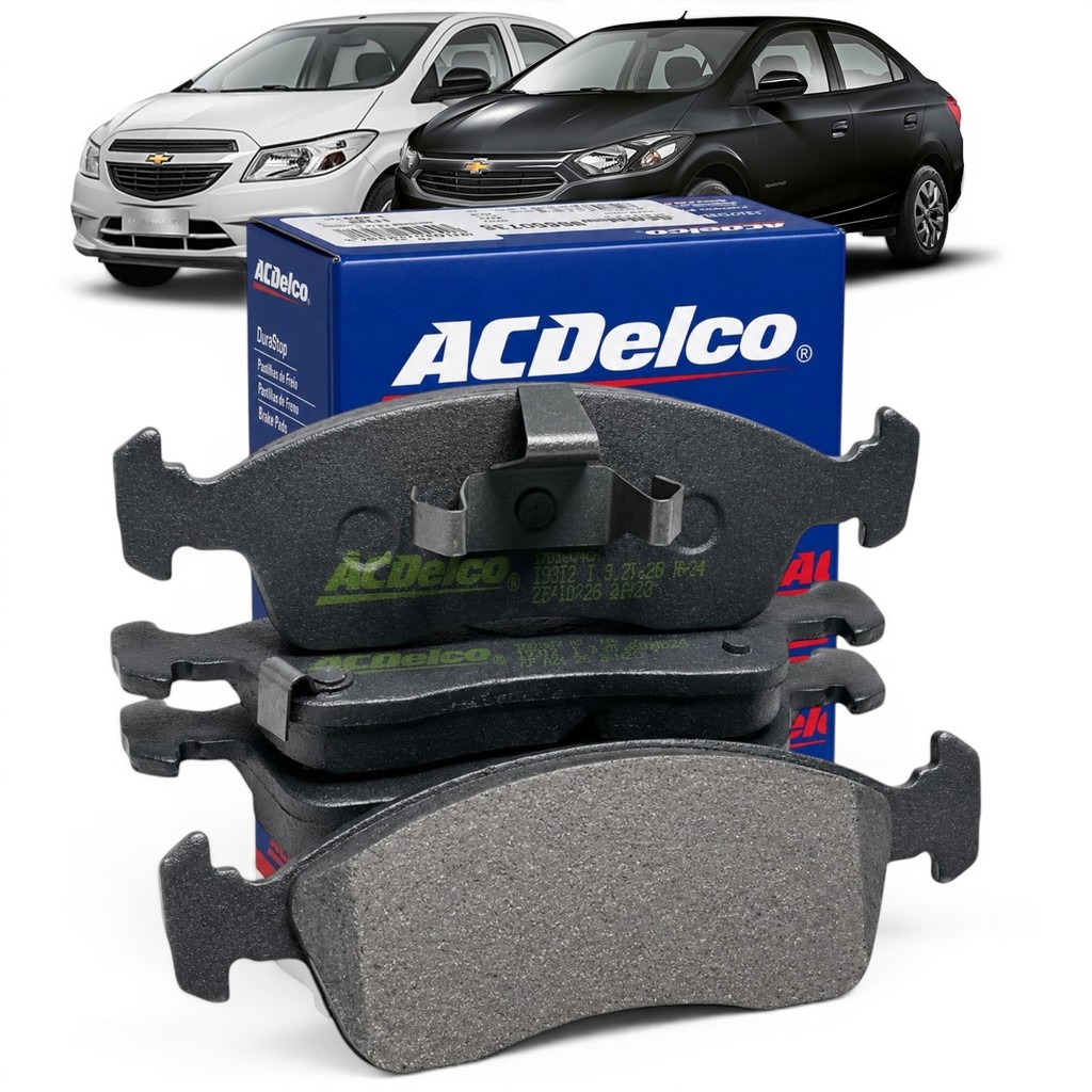 Pastilha Freio ACDelco 19314697 Onix Prisma Cobalt Dianteira Original GM
