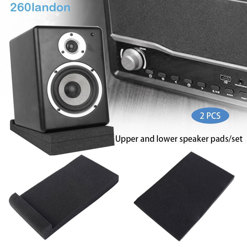 LANDON Alto-Falantes Almofadas De Isolamento Painéis Som Subwoofer Desktop Falante Espuma Acústica