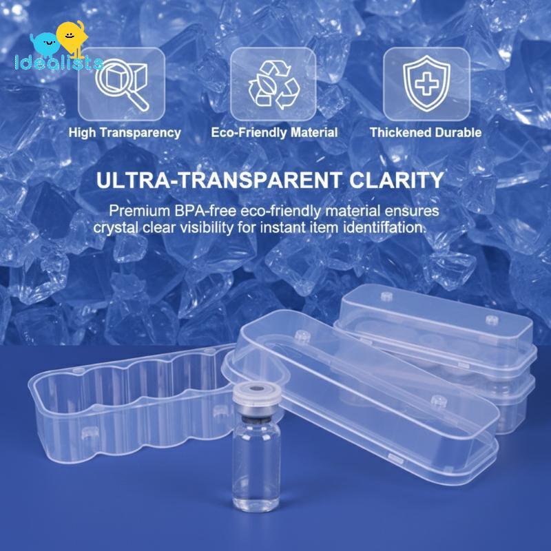 Idealistas Staable Laboratório Frasco De Armazenamento Caso Tubo Plástico Organizador Para 3mL 5mL 7mL 10mL Microtubo Am
