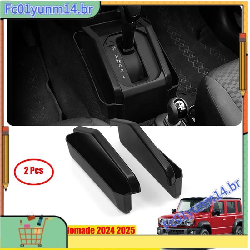 Console Central Caixa De Armazenamento Lateral De Mudança De Marcha Para Jimny Nomade 2025 Organizador Bandeja Acessório
