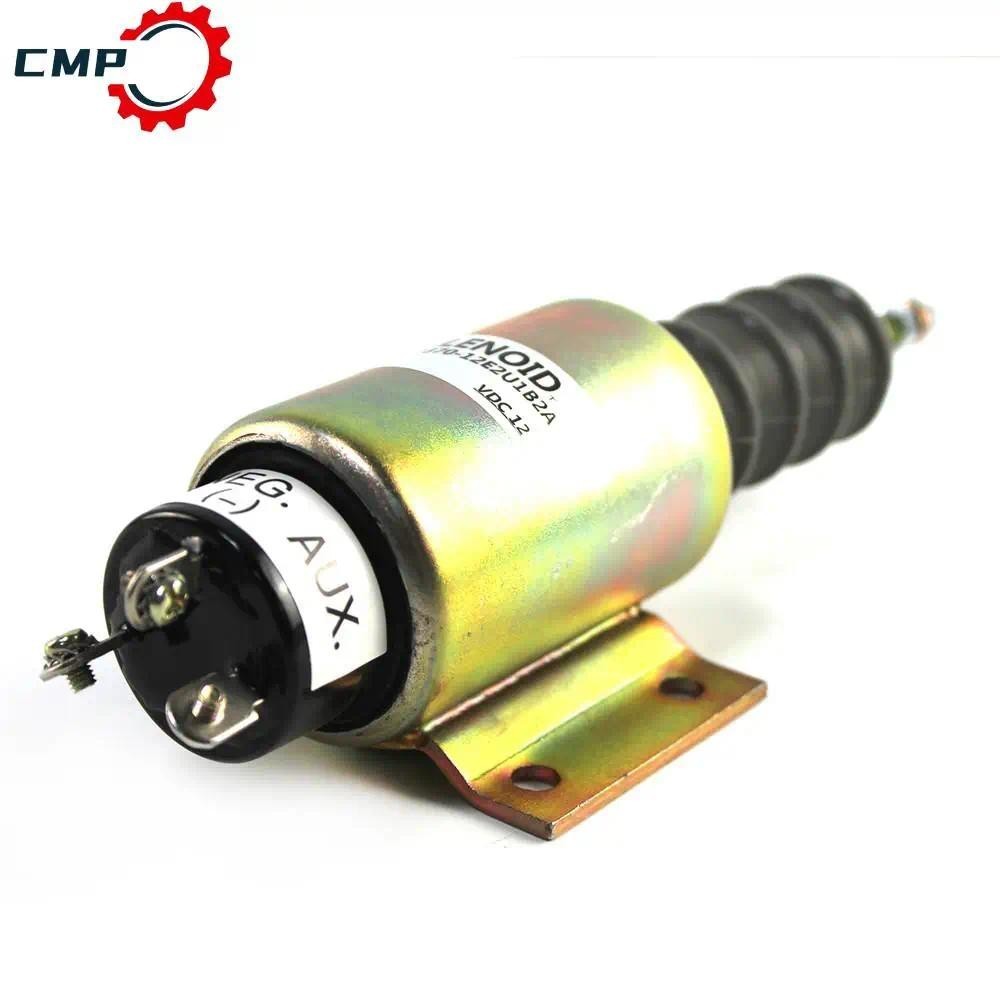 Válvula Solenóide De Desligamento 12V 2370-12E2U1B2A SA-193-12V Para De Motor Diesel Woodward Acessórios Carro