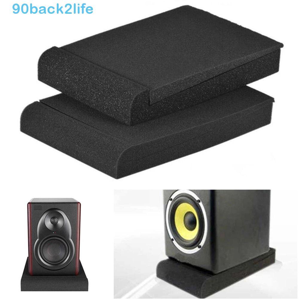 BRBLIFE Alto-Falantes Esponja Painéis De Isolamento Subwoofer Desktop Antiderrapante 1 Conjunto Falante Espuma Acústica