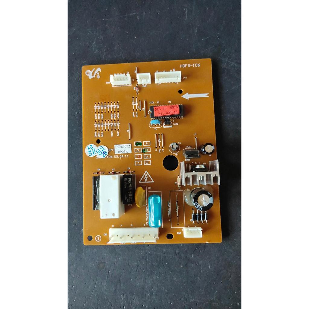 Placa de computador para geladeira Samsung BCD-220NJV DA41-00434B.HGFS-106