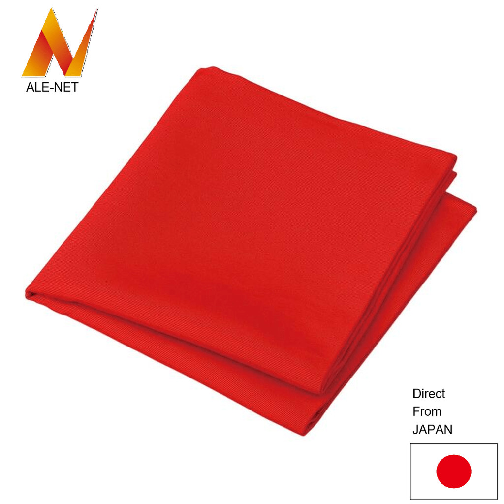 ALE-NET Fukusa, red tea ceremony utensils, furoshiki 【Direto do Japão】