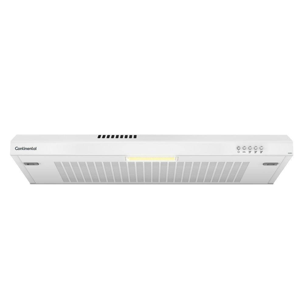 Imagem Depurador de Ar Continental 80cm Branco Alto Poder de Sucção e 3 Velocidades (DC8PW)