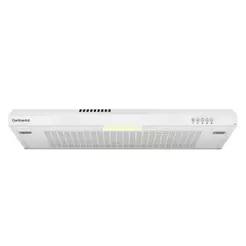 Depurador de Ar Continental 80cm Branco Alto Poder de Sucção e 3 Velocidades (DC8PW)
