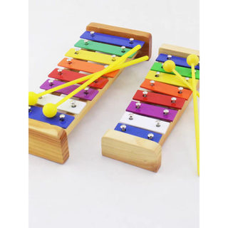 Orff Instrumento de percussão infantil Piano de percussão de oito tons Piano de percussão 8 tons 12 tons 15 tons