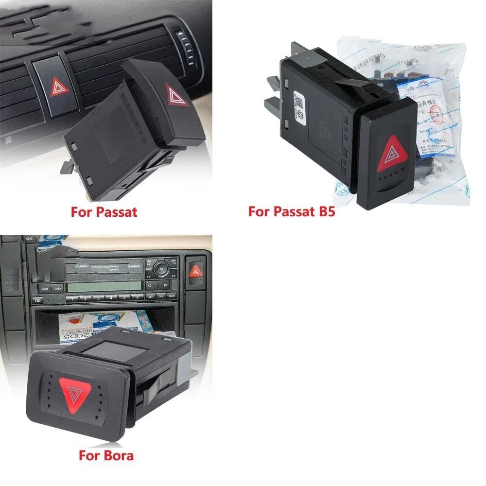 Ruili551 Para Passat B5 Bora Interruptor De Luz De Emergência Alarme Instrumento De Painel De Substituição