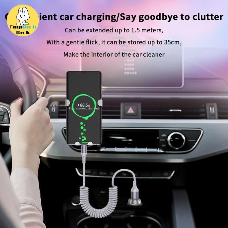 EMRRK > Cabo USB C Enrolado Para Android Auto & CarPlay 90 Graus A Compatível Com 16 , Galaxy S25 Novo