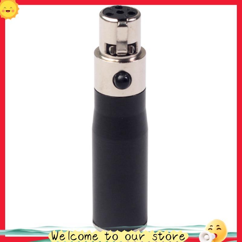Sassoon1xlr Mini 3 Pinos Macho Para 4 Fêmea Adaptador De Áudio Conector De Plugue Conversor De Sinal Hi-Fi Alto-Falante