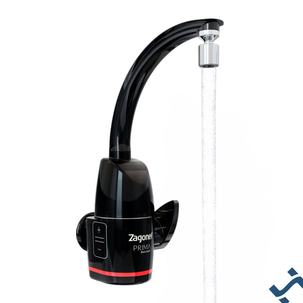 Torneira Eletrônica Zagonel Prima Touch 220V 5500W Preta - Torneira Elétrica Prima Touch 220V Bancada e Parede