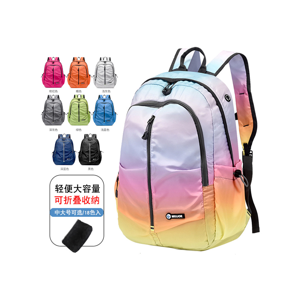 Ultra-leve mochila de viagem feminina 2026 novo leve dobrável saco de pele grande capacidade à prova dwaterproof água ao