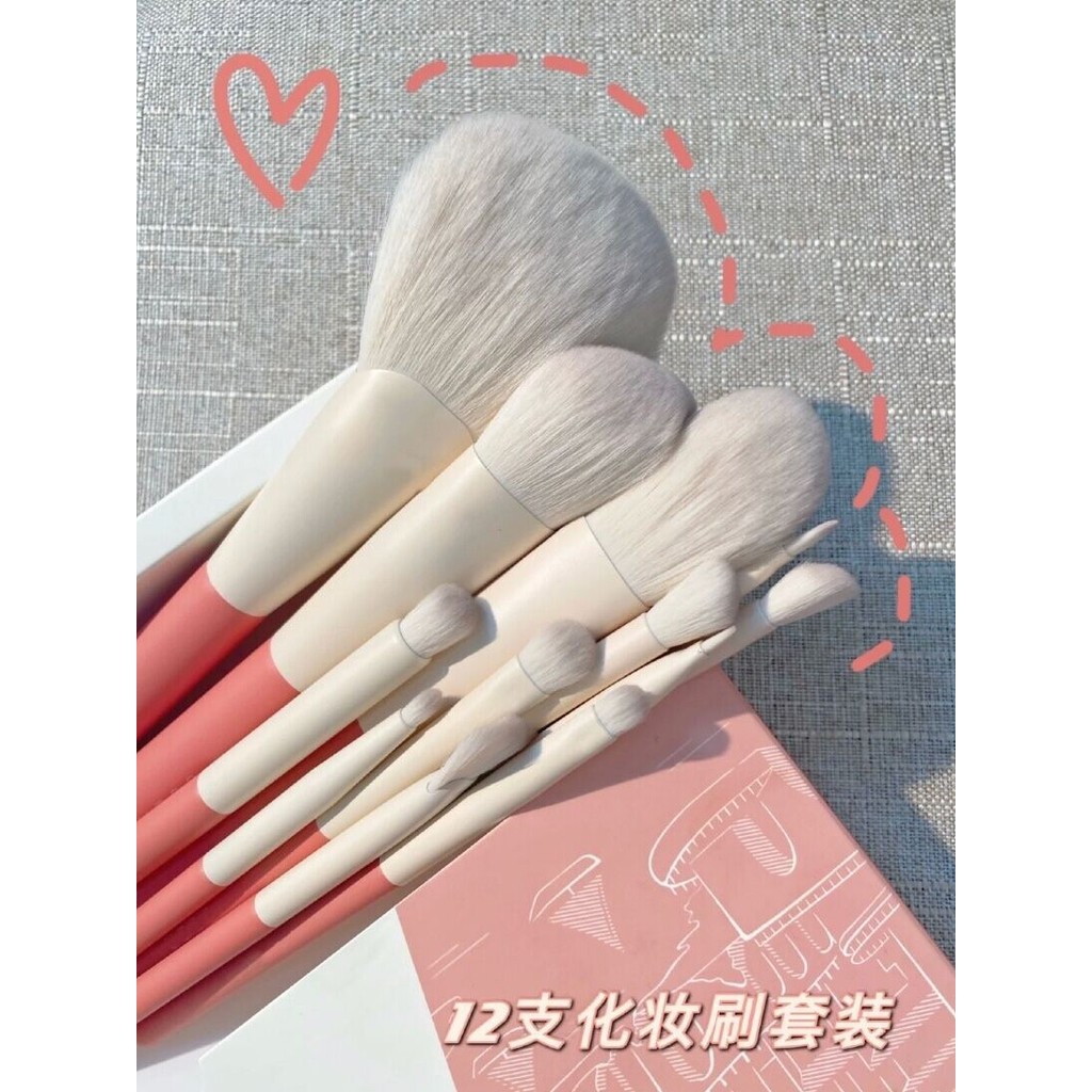kit pincel maquiagem kit pincel maquiagem profissional Conjunto de pincéis de maquiagem com luz doméstica, sombra, pó so