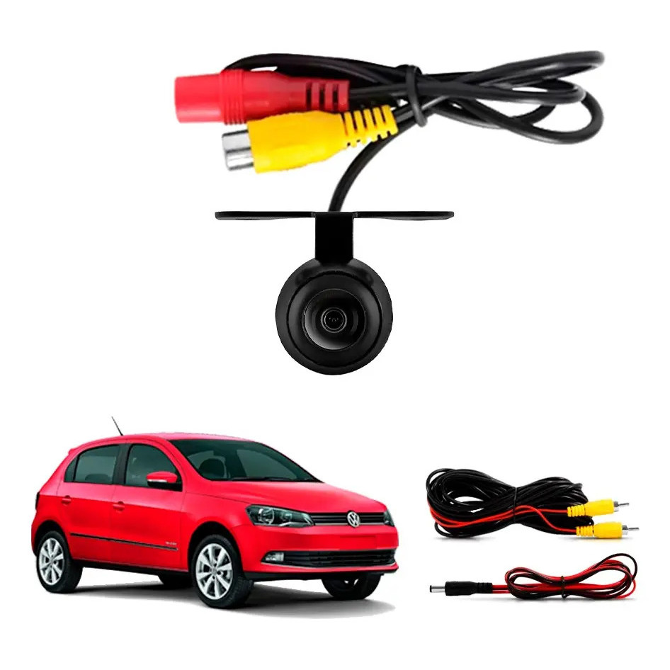 Camera De Ré Borboleta Hd Volkswagen Gol G6 2015 2016