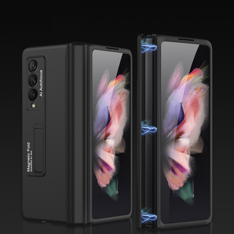 Direto Da Fábrica Para Samsung Galaxy Z Fold3 5G GKK Capa Flip De Telefone Com C
