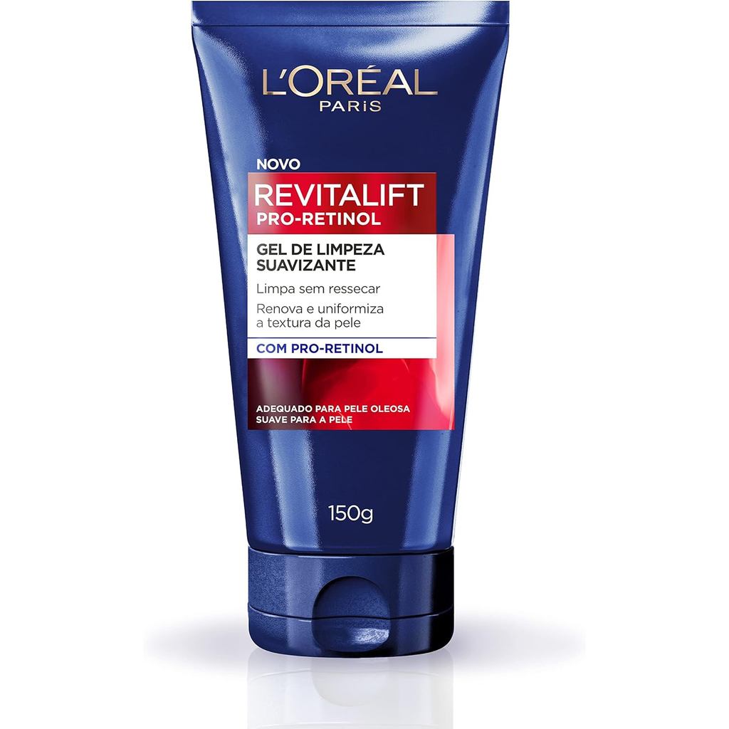 Gel de Limpeza Facial L'Oréal Paris Revitalift Retinol, 150g
