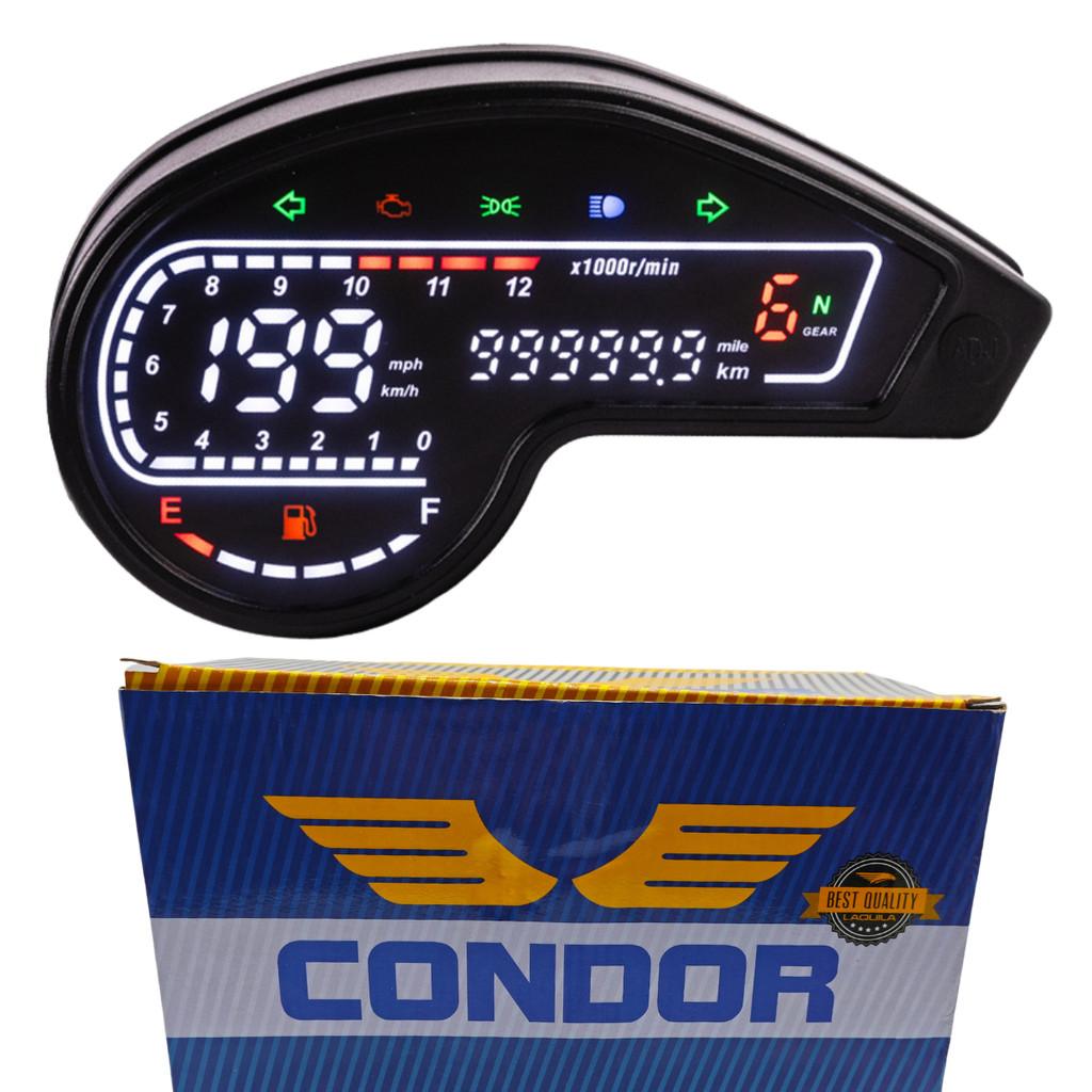 Painel de velocímetro Digital Nxr Bros 150 Ks/Es 2009 a 2014 - Condor