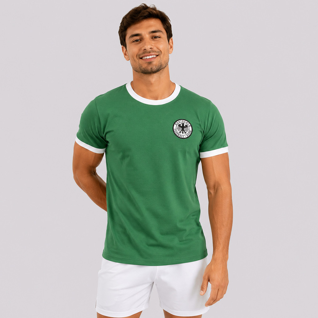 Camisa Alemanha Retrô 1974 Verde