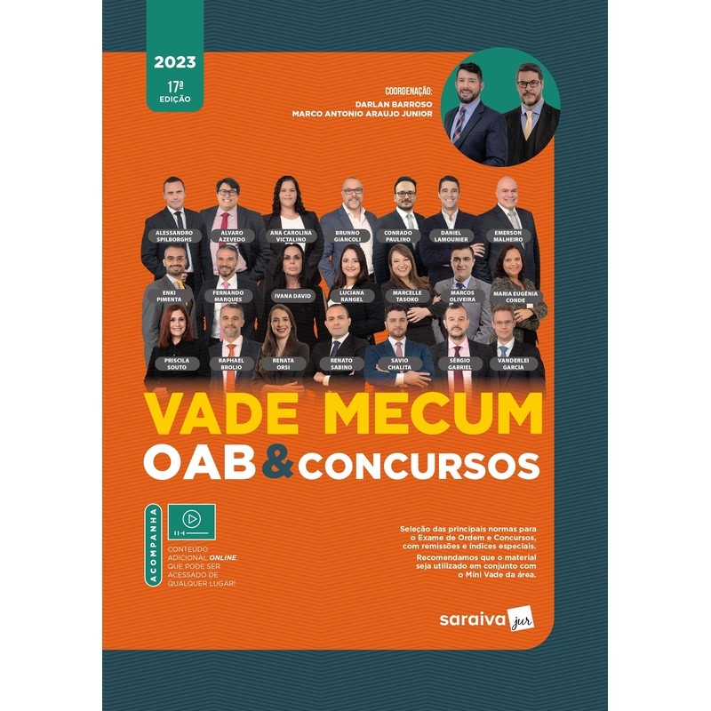 VADE MECUM OAB & CONCURSOS autor VARIOS