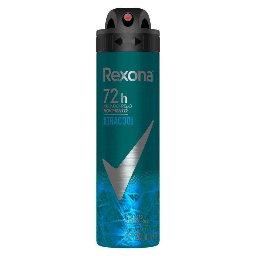 Desodorante Rexona Aerossol Men Xtracool 150ml