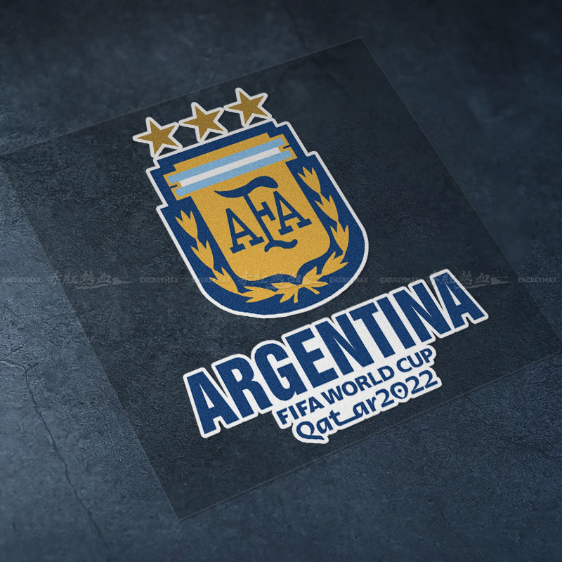 Samsung logotipo argentino adesivo de carro Katar copa do mundo equipe nacional adesivo veículo elétrico guirlanda à pro