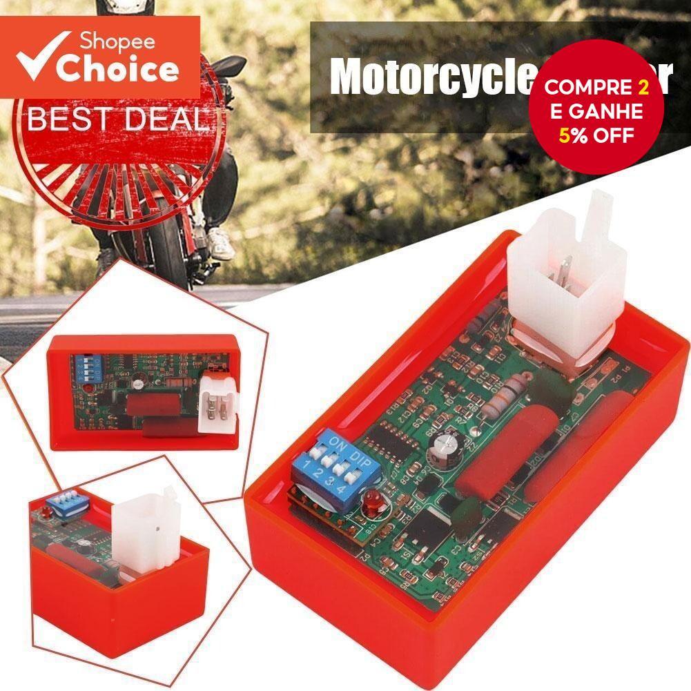 Ignitor AC CDI Ajustável De 5 Pinos Para Wave100 Racing | Compatível De Alto Desempenho Com Yy C100 At110 U7v6