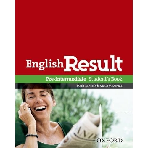English Result: Pre-intermediate Student Book de Mark Hancock, Annie Mcdonald 8021548