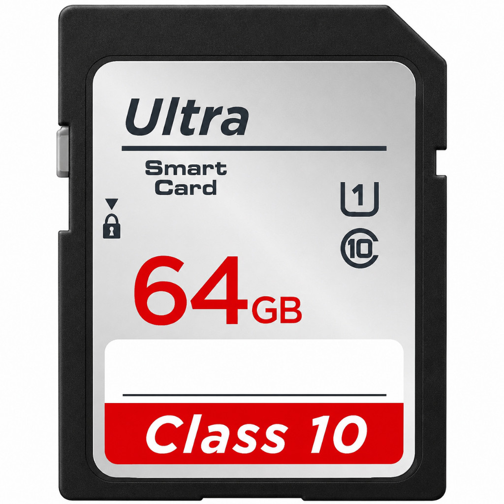 Cartão SD 64GB Original Classe 10 para Filmadoras HD e Notebook