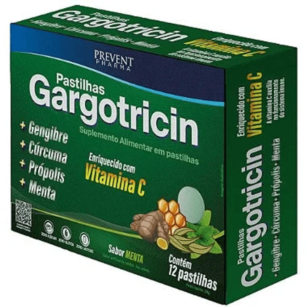 GARGOTRICIN 12 PAST SABOR MENTA PVT.