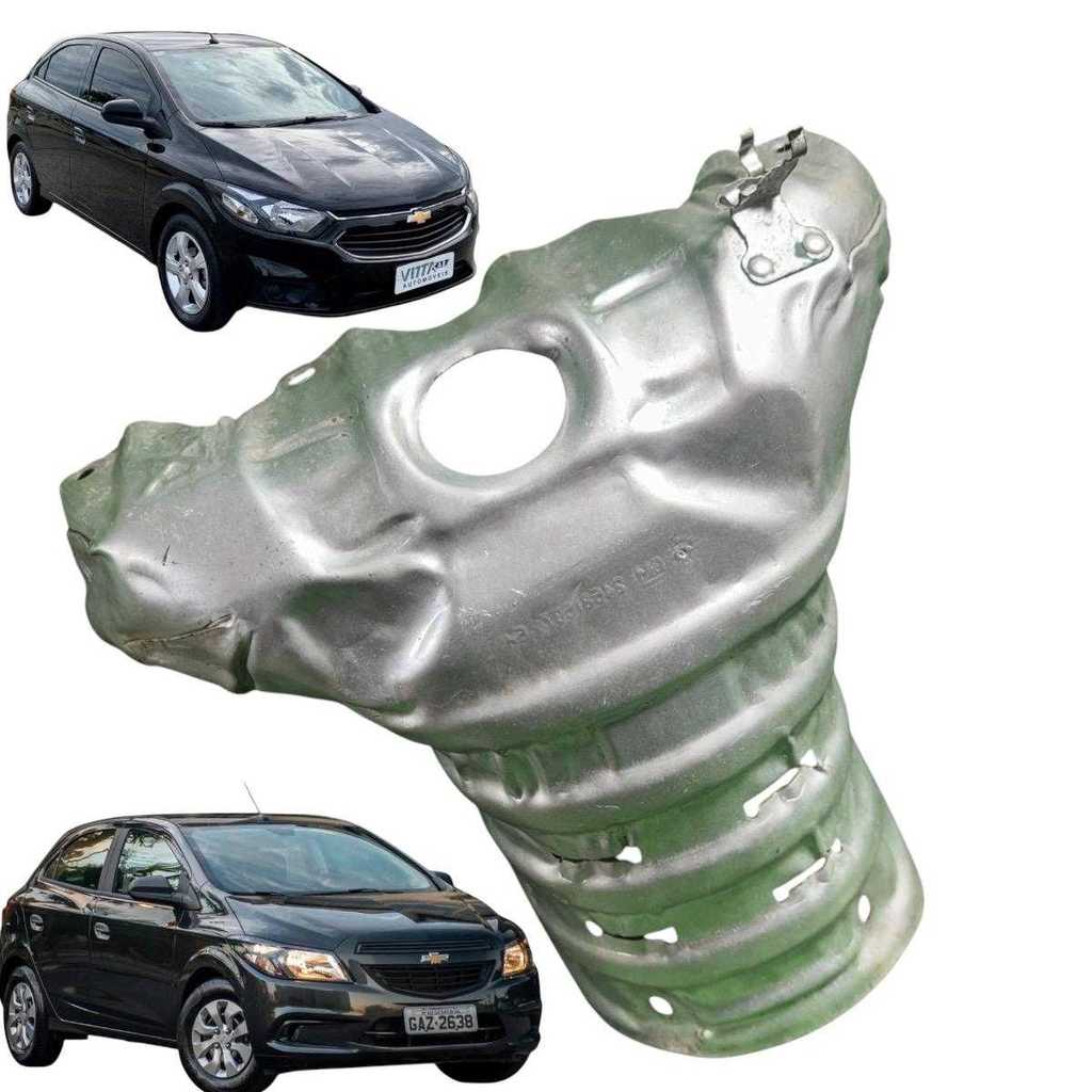 Protetor Coletor De Escapamento Onix Prisma 2017 2018 2019