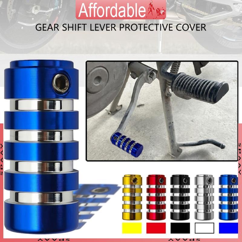 Alumínio Motocicleta Shifter Alavanca Capa Ajuste Pedal Para Segurança Equi