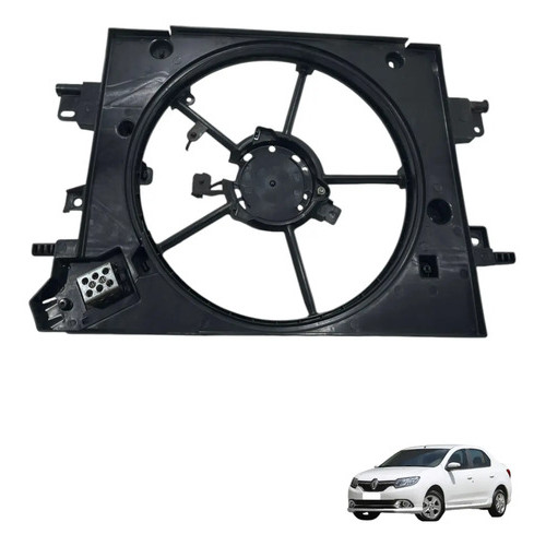 Defletor Radiador Renault Logan Dynamique 1.6 8v 2014 2015
