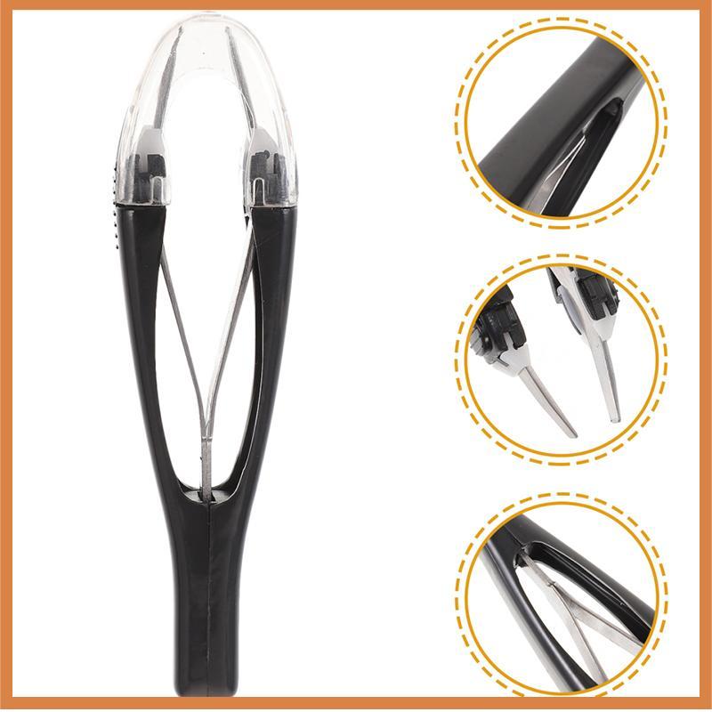 [BG] Sobrancelha Automática Retartável Rosto Cabelo Remoção De Barba Aço Inoxidável Anti Ferrugem Beleza Extrator De Fer