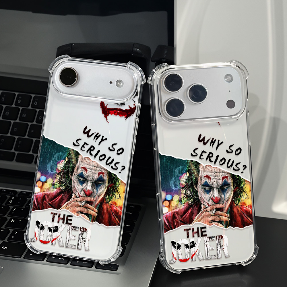 Capa Capinha Para SAMSUNG A01 A02 A03 A05 A05S A06 A07 A10 A11 A14 A15 com estampa de The Joker WHY SO SERIOUS? J01163