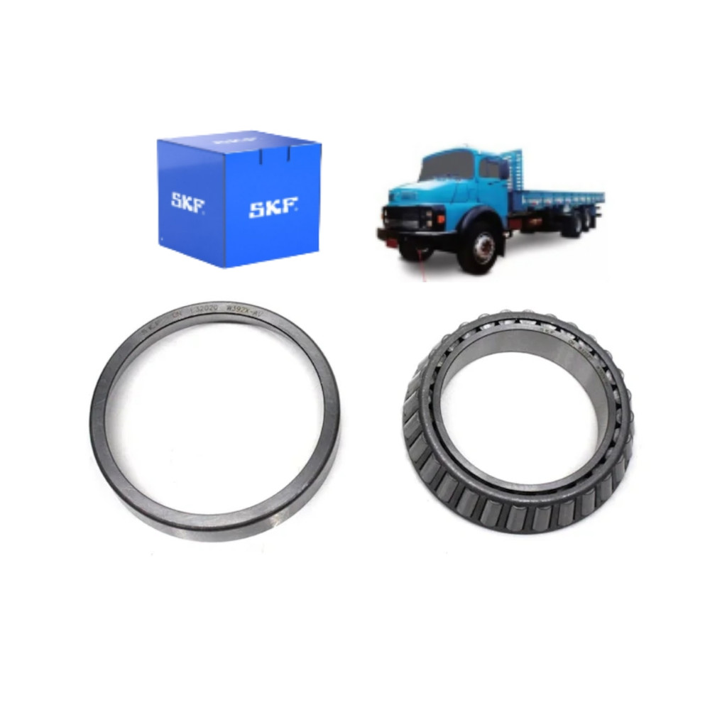 Rolamento Lateral Caixa Satélite MB 1519 Dif. Reduzido SKF
