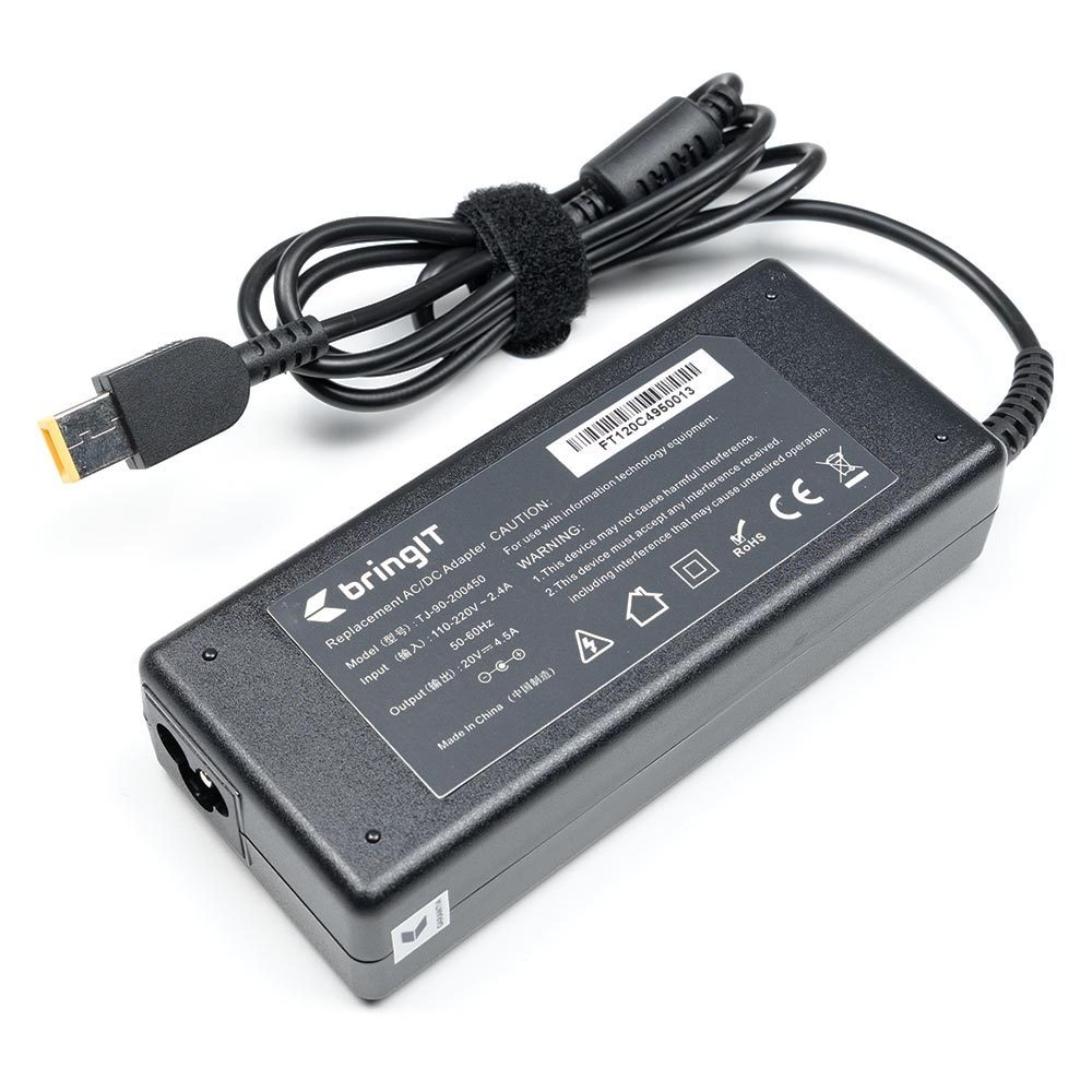 Fonte Carregador para Notebook Lenovo Thinkpad T540 20V 4.5A 90W