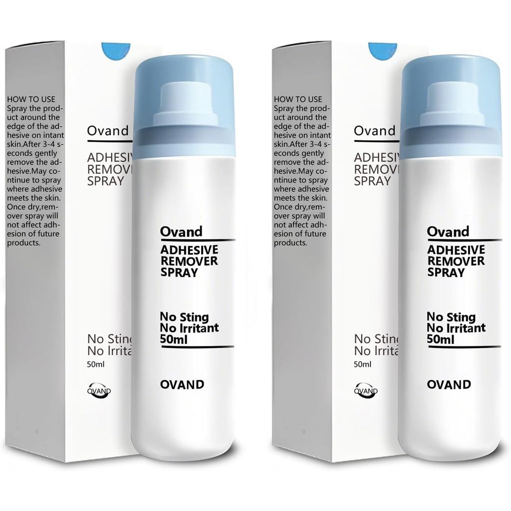 Adhesive Remover Spray,No Sting Medical Adhesive Remover for Skin,Ideal for Ostomy Patients,Sensitive Skin and Bandage R