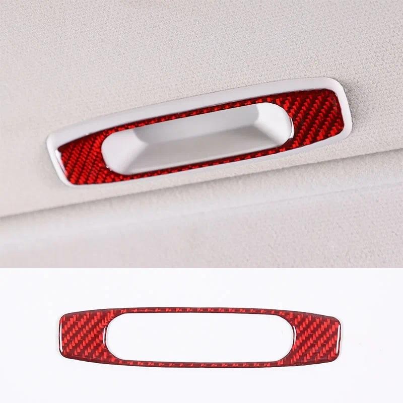 Para Subaru Forester 2013-2018 Fibra De Carbono Macio Carro Teto Solar Pára-Sol Interruptor Extrator Adesivo Guarnição A