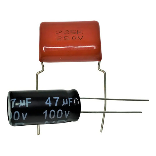 Kit Capacitores Som Automotivo Corneta Driver 4 Unidades Crossover